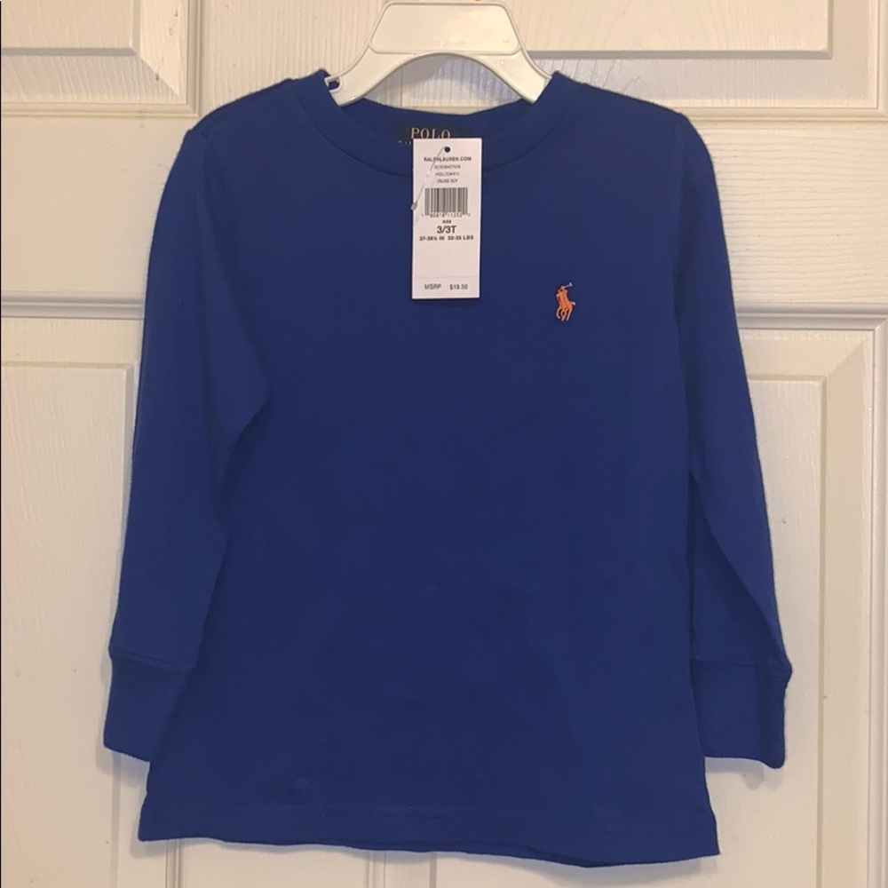 Boys Polo long sleeve shirt 3t